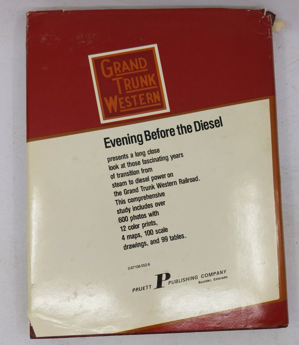 Evening Before the Diesel Hardcover Book By Charles R. Foss