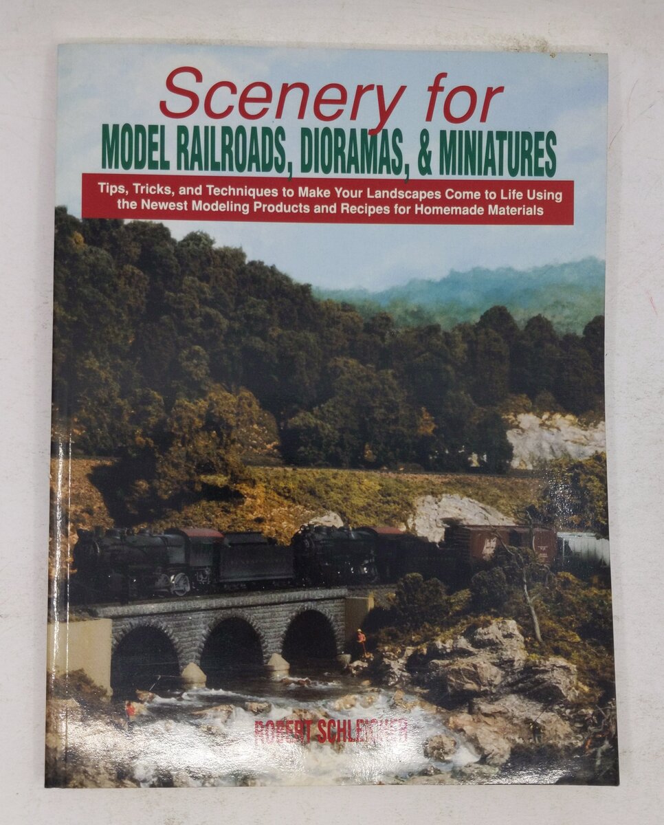 Scenery for Model Railroads, Dioramas, & Miniatures Paperback Book EX