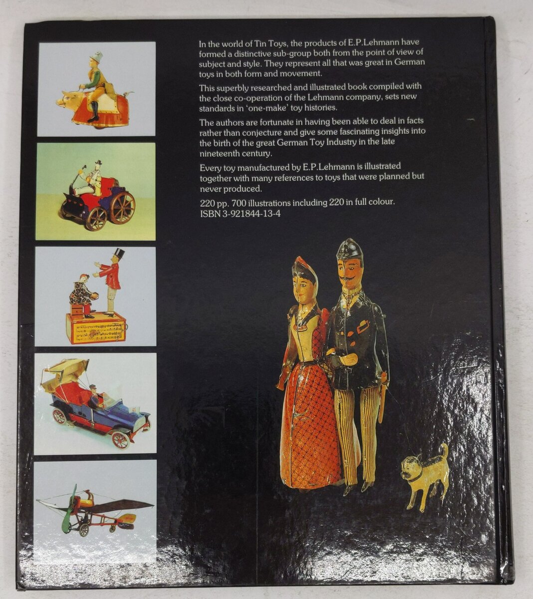 Lehmann Toys Hardcover Book By Jurgen & Marianne Cieslik EX