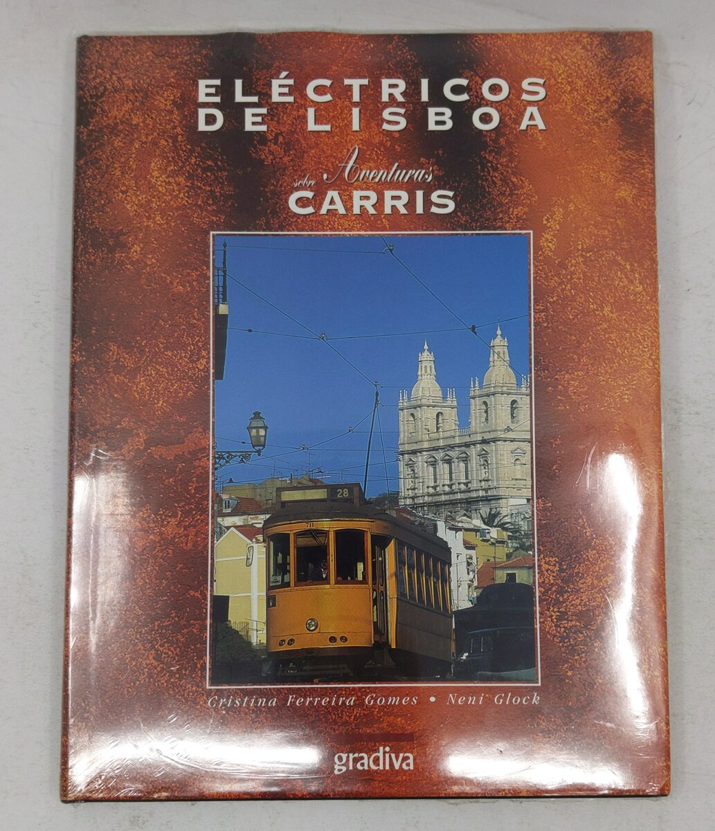Electricos de Lisboa Hardcover Book By Cristina Ferreira Gomes MT
