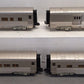MTH 30-68225 O Burlington 4-Car 60' Streamlined Passenger Set LN/Box