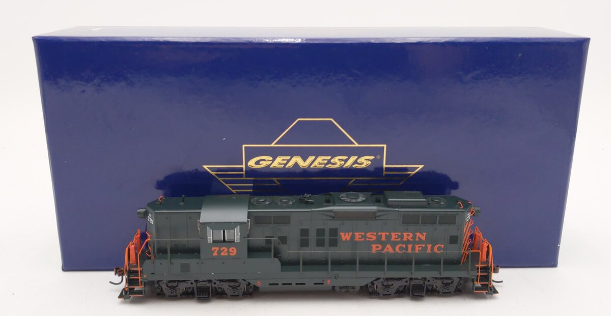 Athearn G62744 HO Western Pacific GP9 Locomotive #729 w/ Sound & DCC