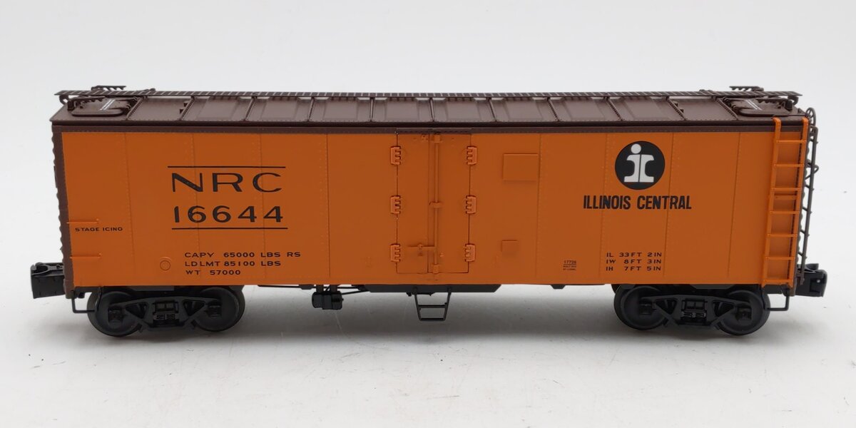 Lionel 6-17726 O Scale  Illinois Central Steel-Sided Reefer