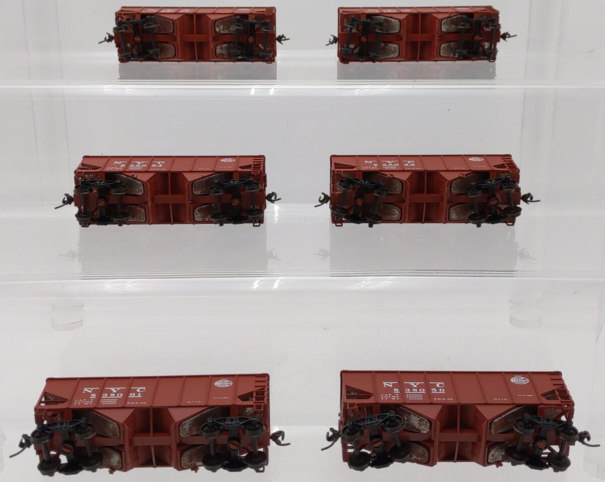 Accurail HO Scale New York Central Assorted Open Hoppers [6] VG