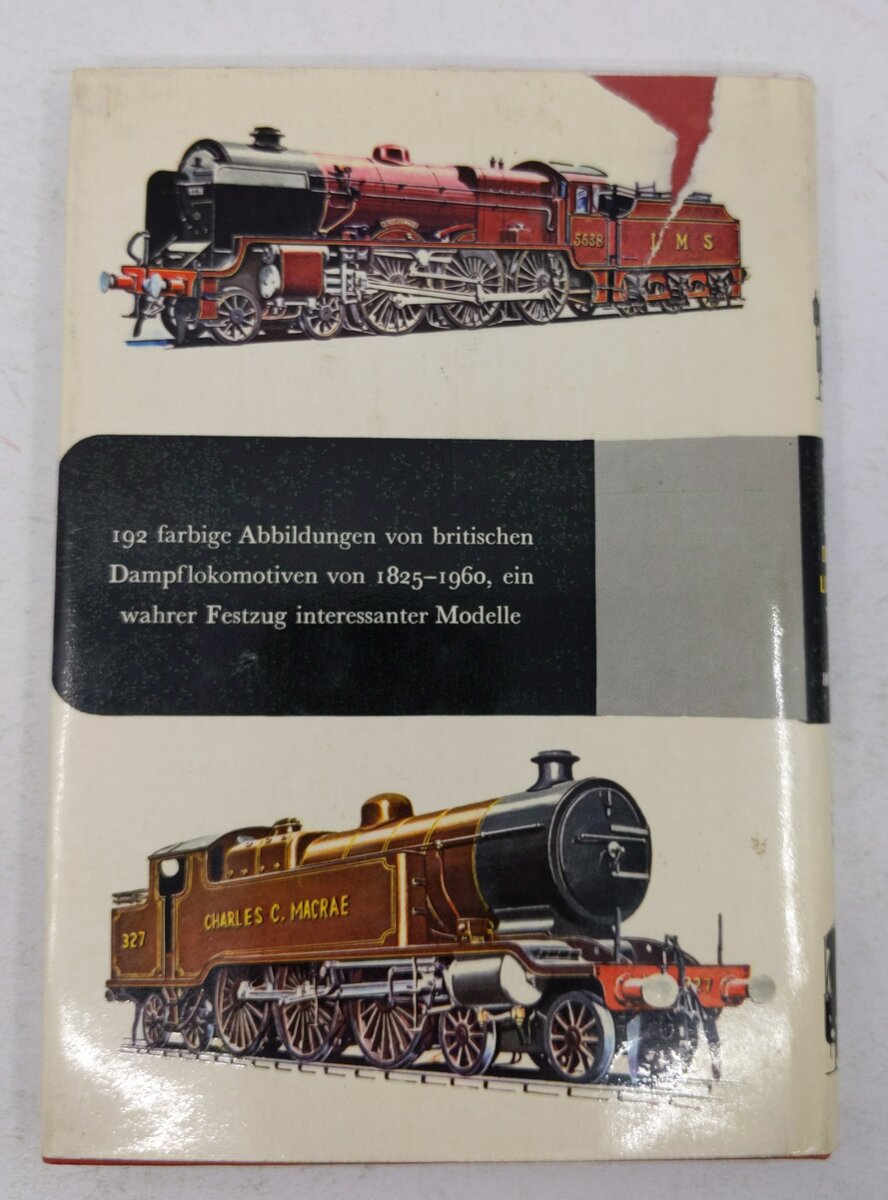 Englische Dampflokomotiven in Farben Hardcover Book By O. S. Nock VG