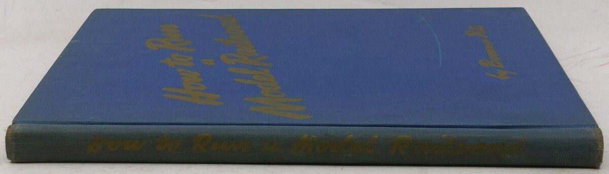 How to Run a Model Railroad Hardcover Book By Boomer Pete, Albert Carpenter Kalm VG