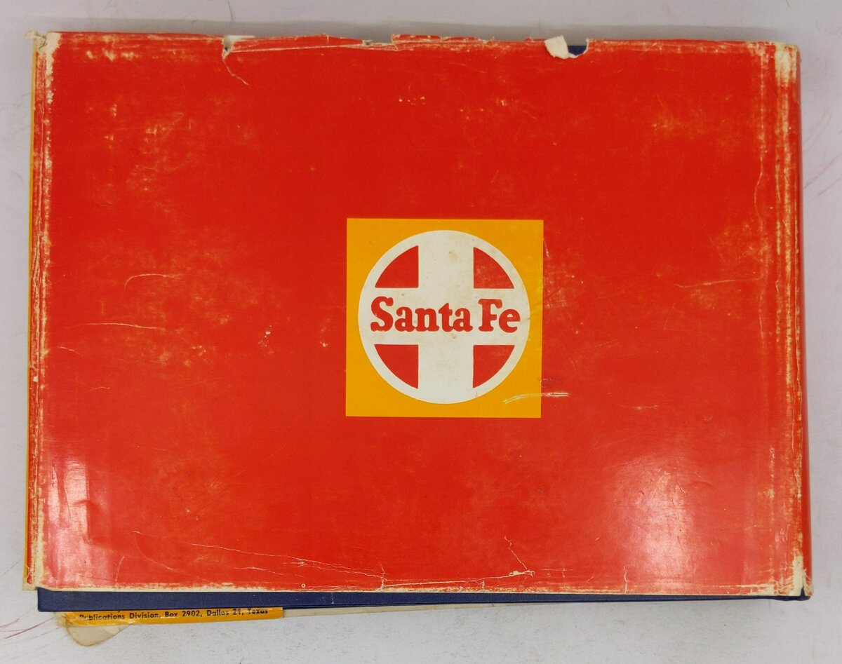 Iron Horses of the Santa Fe Trail Hardcover Book By E. D. Worley