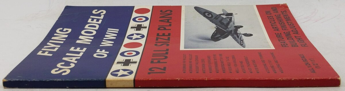Flying Scale Models of WWII: 12 Full Size Plans Paperback Book