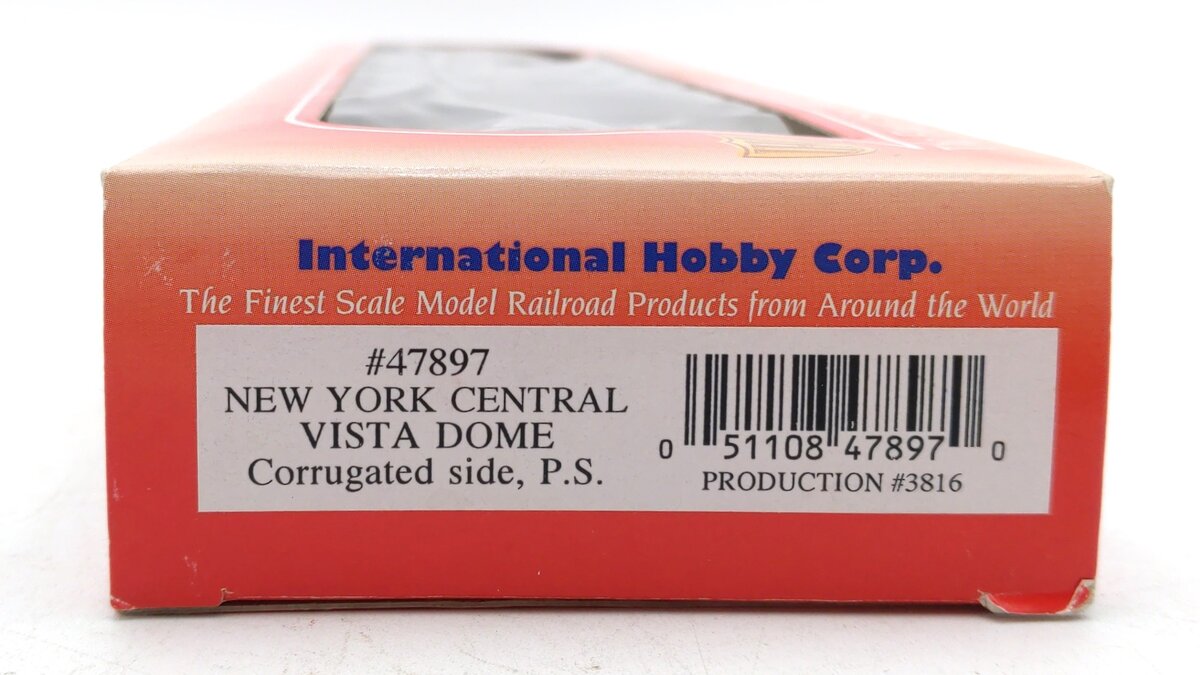 IHC 47897 HO NYC Corrugated Side Vista Dome