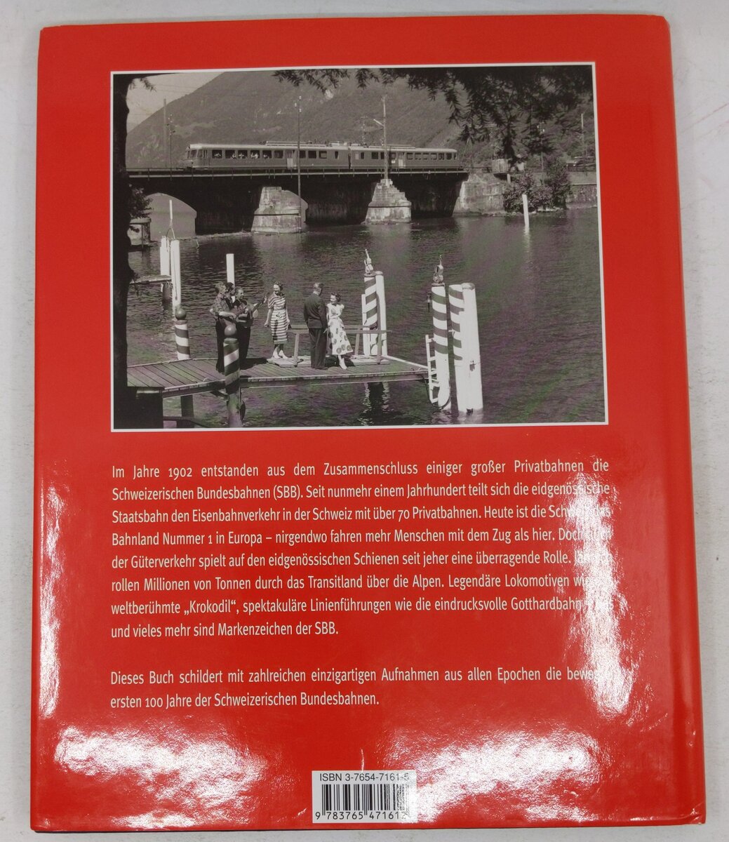 Das große Buch der  Schweizerischen Bundesbahnen. Hardcover Book By Ronald Gohl EX