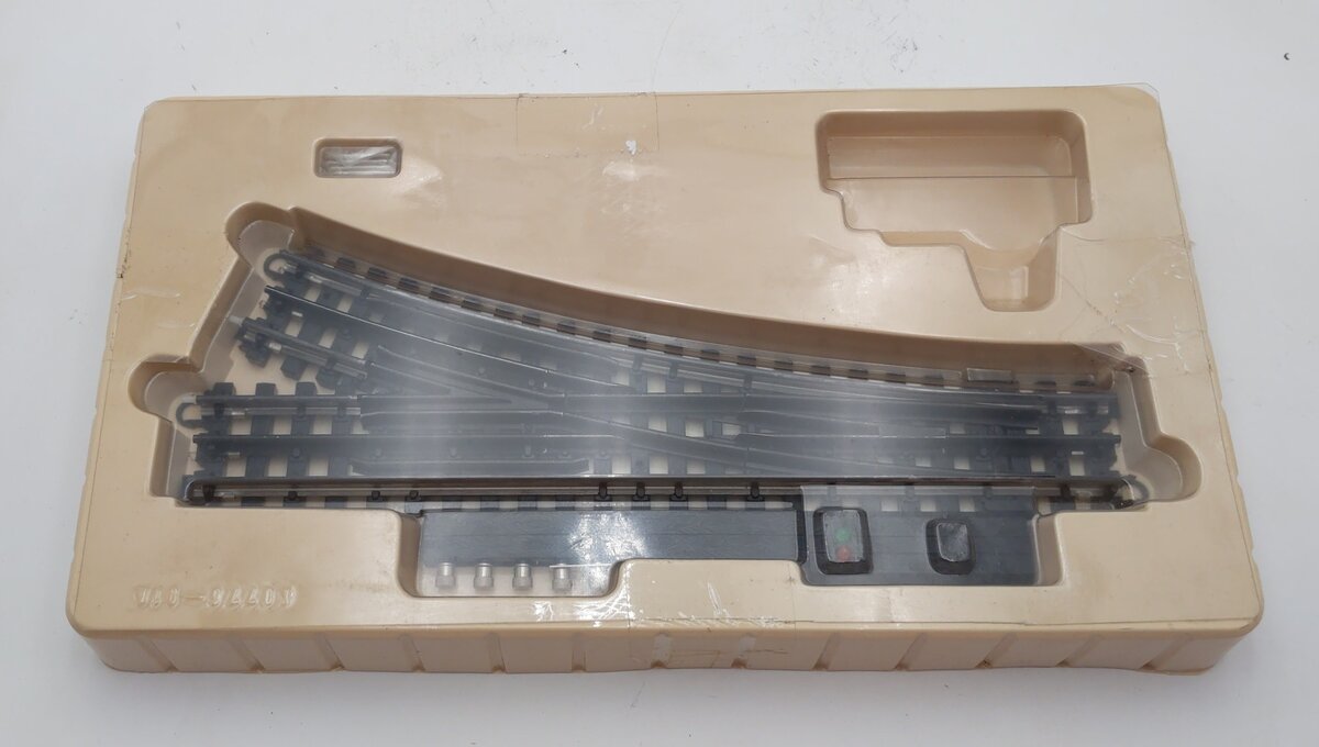 K-Line 6-21400 O SuperSnap 72" Right Hand Remote Switch Turnout LN