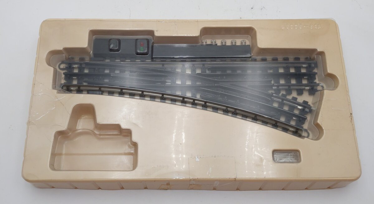 K-Line 6-21400 O SuperSnap 72" Right Hand Remote Switch Turnout LN