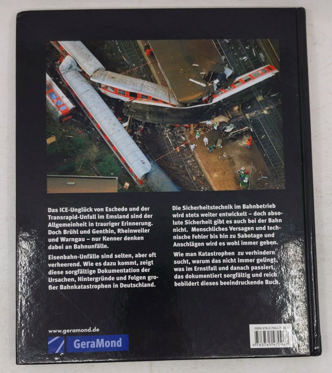 Bahn-Katastrophen Hardcover Book By Marin Weltner EX