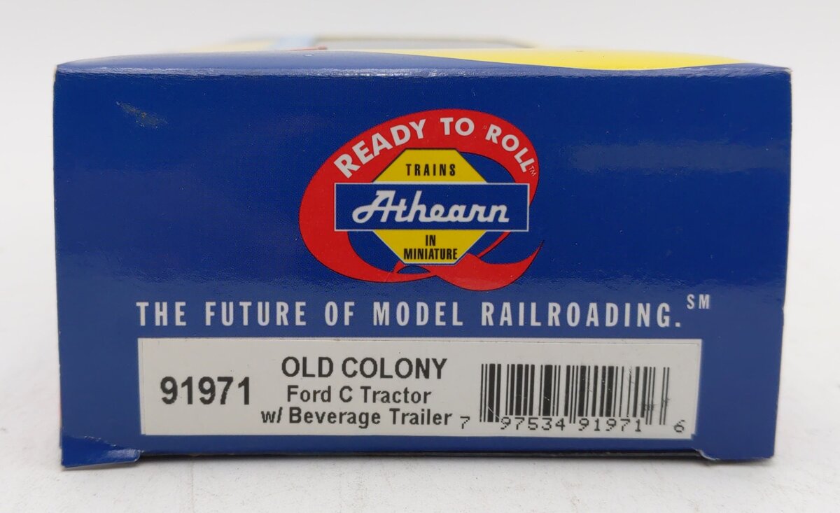 Athearn 91971 HO Old Colony Ford C Tractor w/ Beverage Trailer