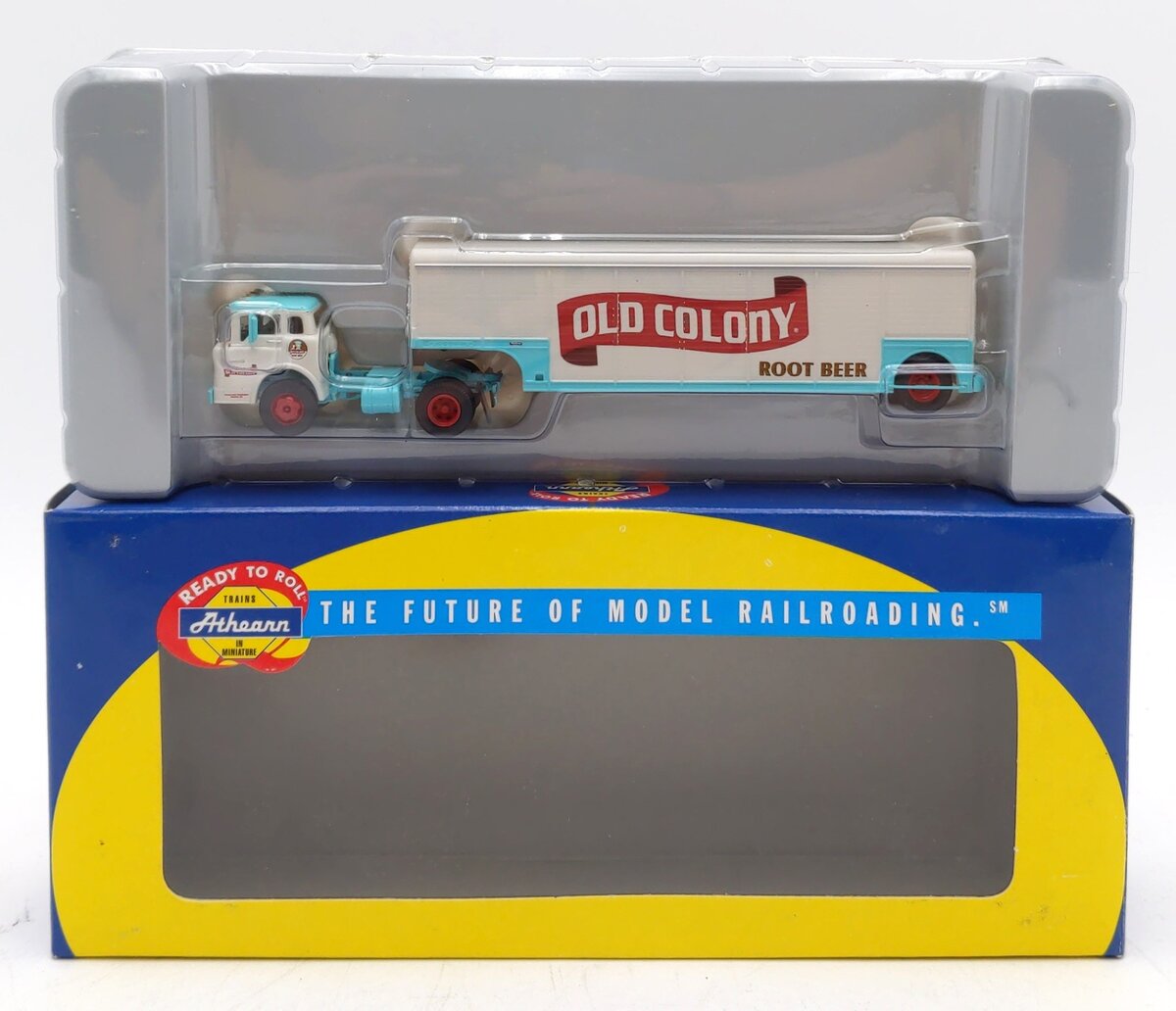 Athearn 91971 HO Old Colony Ford C Tractor w/ Beverage Trailer