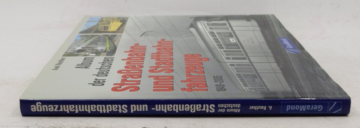 Album der deutschen Strassenbahn- und Stadtbahnfahrzeuge Hardcover Book EX