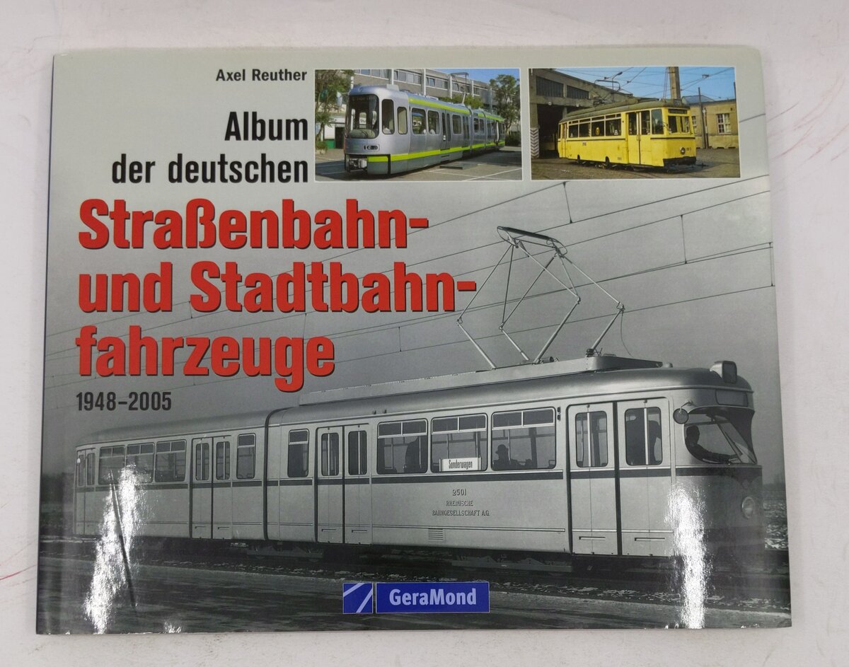 Album der deutschen Strassenbahn- und Stadtbahnfahrzeuge Hardcover Book EX