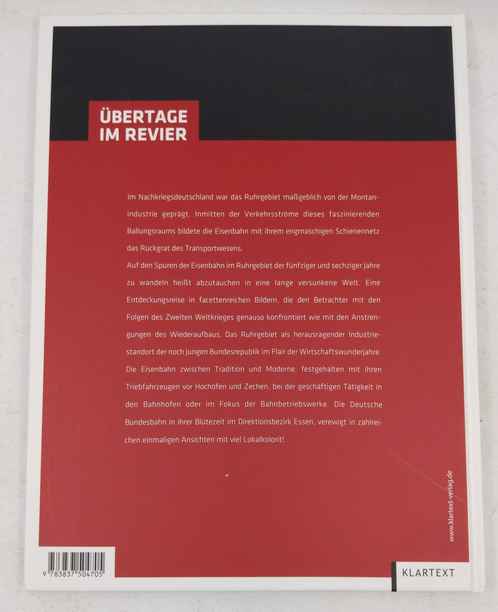 Übertage im Revier Hardcover Book By Udo Kandler EX