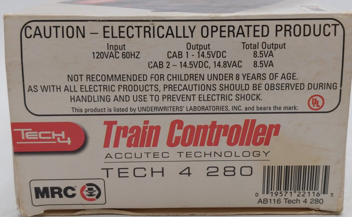 MRC AB116 Tech 4 280 Dual Power 16VA