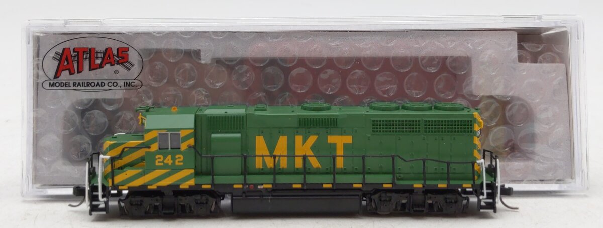 Atlas 40005284 N MKT GP-40 Diesel Locomotive with Lights #242
