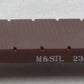 Atlas 50005164 N Minneapolis & St. Louis 53' 6" Flat Car #23882