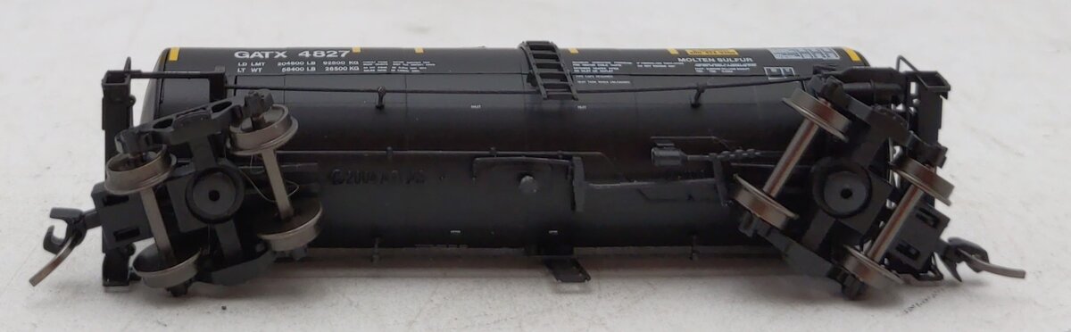 Atlas 50006444 N Scale GATX Corporation 17,600 Gallon Corn Syrup Tank Car #4827