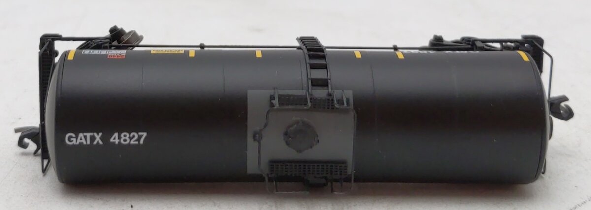 Atlas 50006444 N Scale GATX Corporation 17,600 Gallon Corn Syrup Tank Car #4827