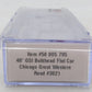 Atlas 50005795 N Chicago Great Western RTR 48' GSI Bulkhead Flat Car #3021 LN/Box