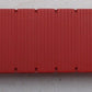 Atlas 50005792 N CB&Q RTR 48' GSI Bulkhead Flat Car #95205