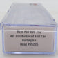 Atlas 50005792 N CB&Q RTR 48' GSI Bulkhead Flat Car #95205