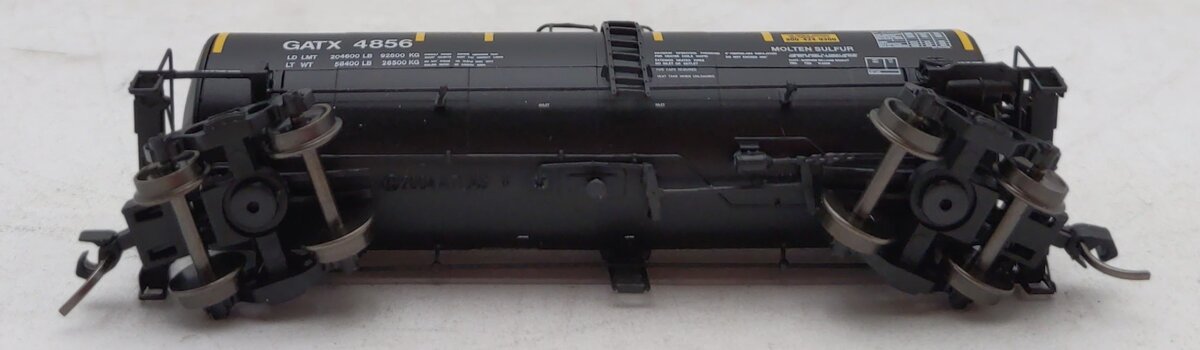 Atlas 50006445 N Scale GATX Corporation 17,600 Gallon Corn Syrup Tank Car #4856