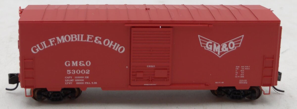 Micro-Trains 07300540 N GM&O 40' Standard Single Door Boxcar #53002