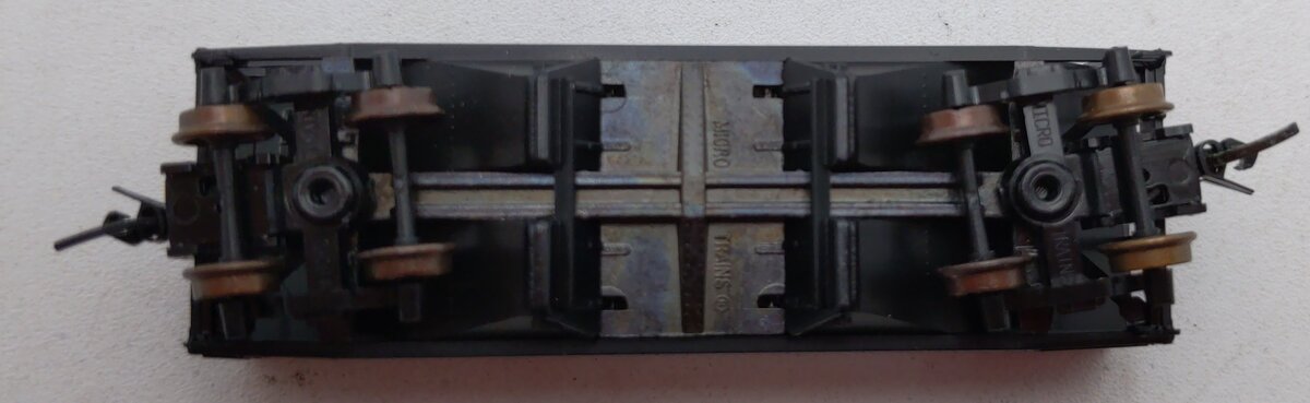 Micro-Trains 05500610 N Frisco 33' Twin Bay Hoppers with Offset Sides #91062