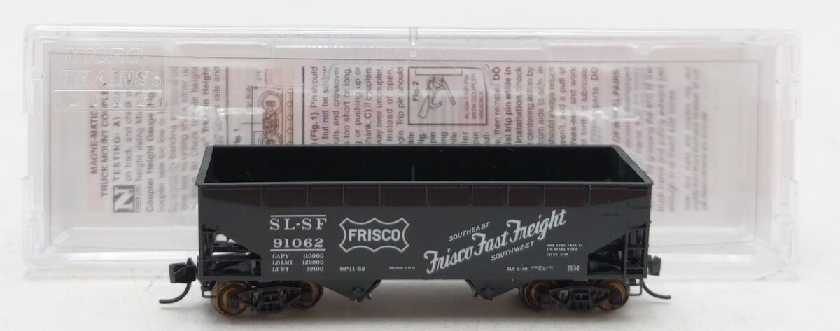 Micro-Trains 05500610 N Frisco 33' Twin Bay Hoppers with Offset Sides #91062