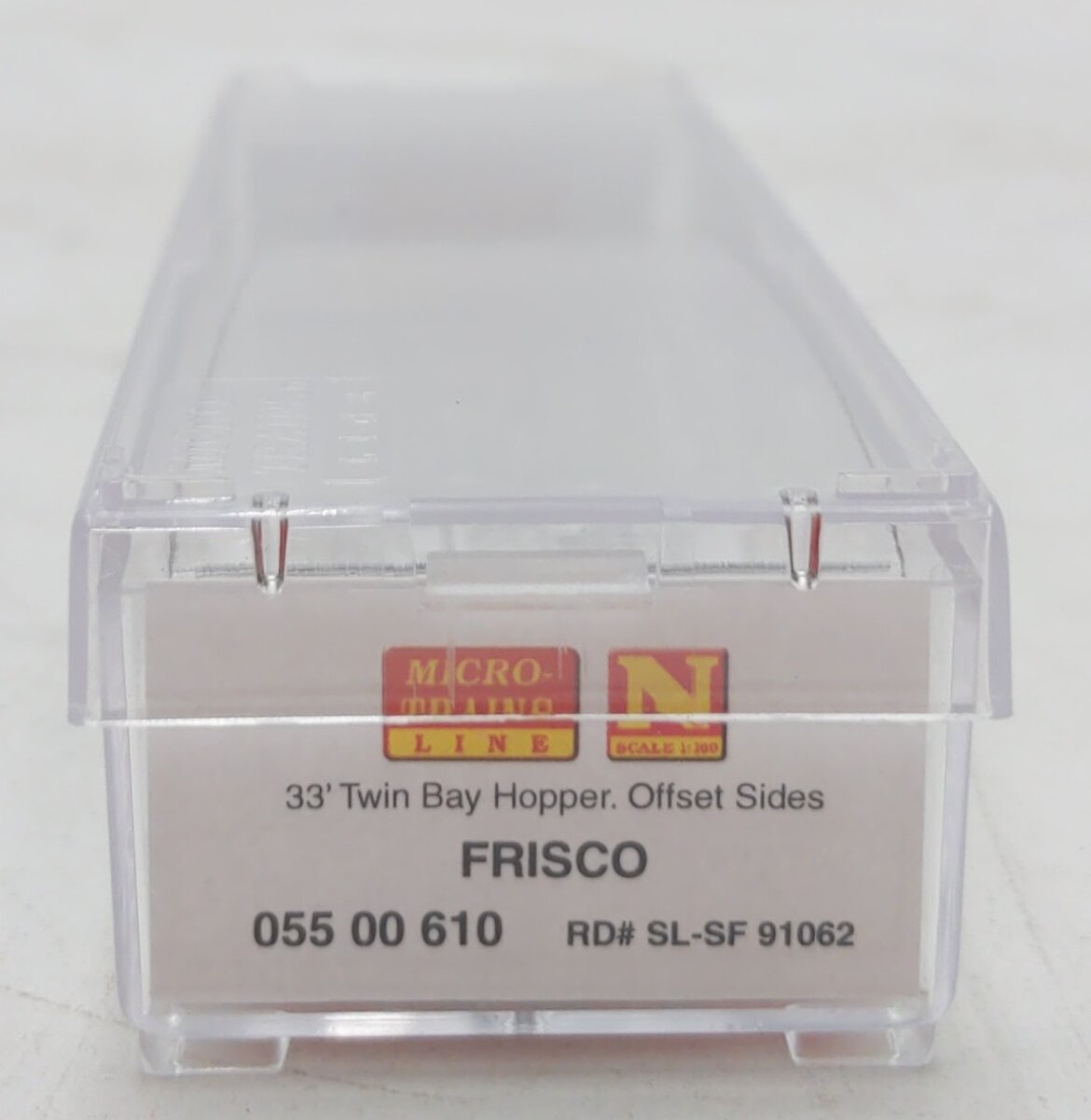 Micro-Trains 05500610 N Frisco 33' Twin Bay Hoppers with Offset Sides #91062