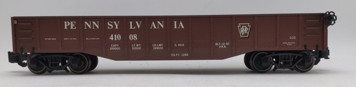 Aristo-Craft 41008 G Scale Pennsylvania Gondola Plastic Wheels LN/Box