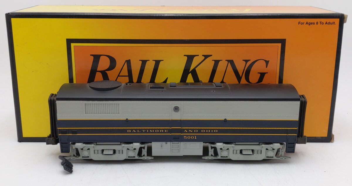 MTH 30-2174-3 O Gauge B&O FA-2 B Unit Non-Powered Diesel Engine #5001 LN/Box