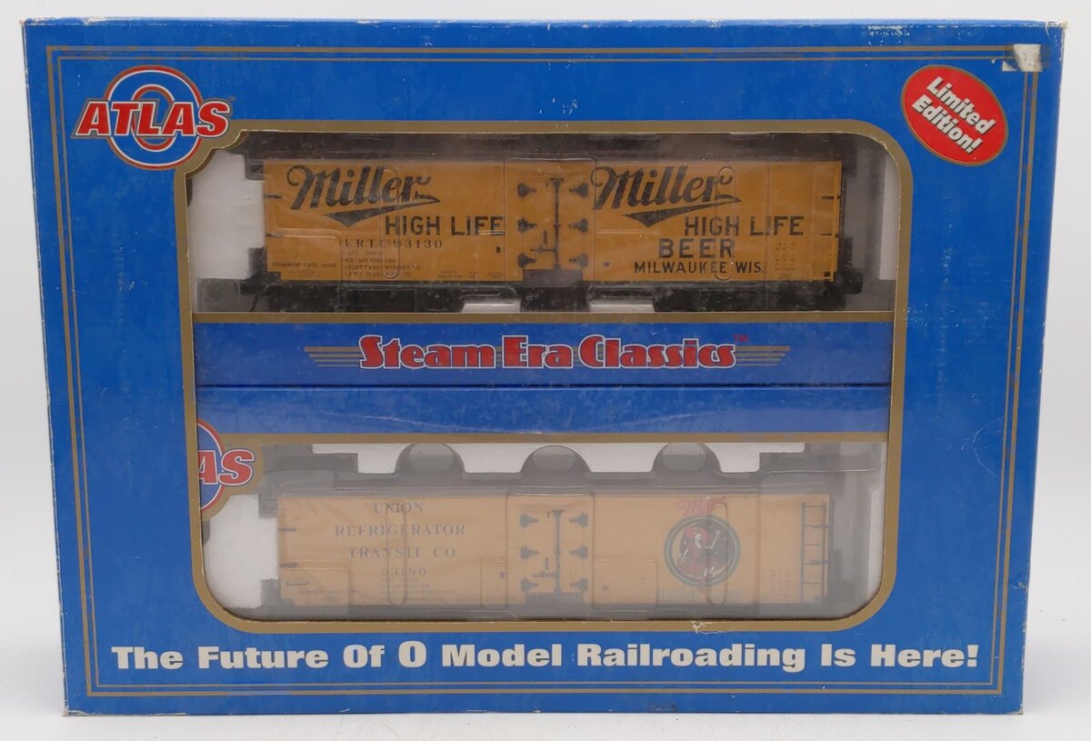 Atlas 6724 O Miller 40' Woodside Reefer #2 3-Rail (Pack of 2) LN/Box