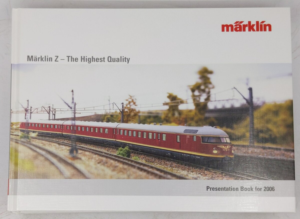 Marklin 2006 Book Set + CD Hardcover LN