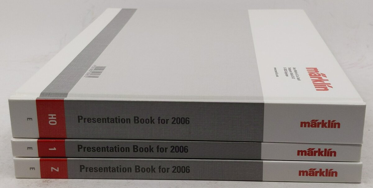 Marklin 2006 Book Set + CD Hardcover LN
