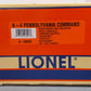 Lionel 6-28023 O Pennsylvania 4-6-2 K4 Pacific Steam Locomotive w/RS #3755 LN/Box