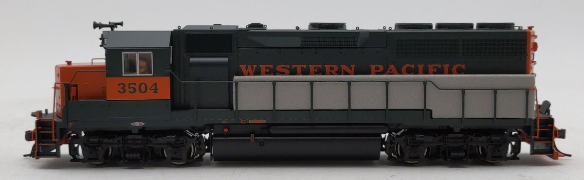 Atlas 9753 HO Western Pacific GP-40 Low Nose Diesel Locomotive #3504