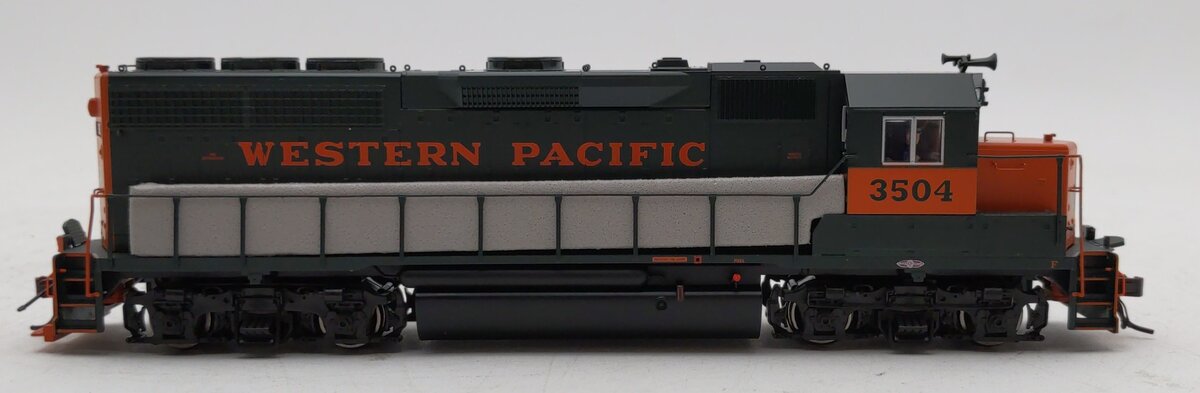 Atlas 9753 HO Western Pacific GP-40 Low Nose Diesel Locomotive #3504