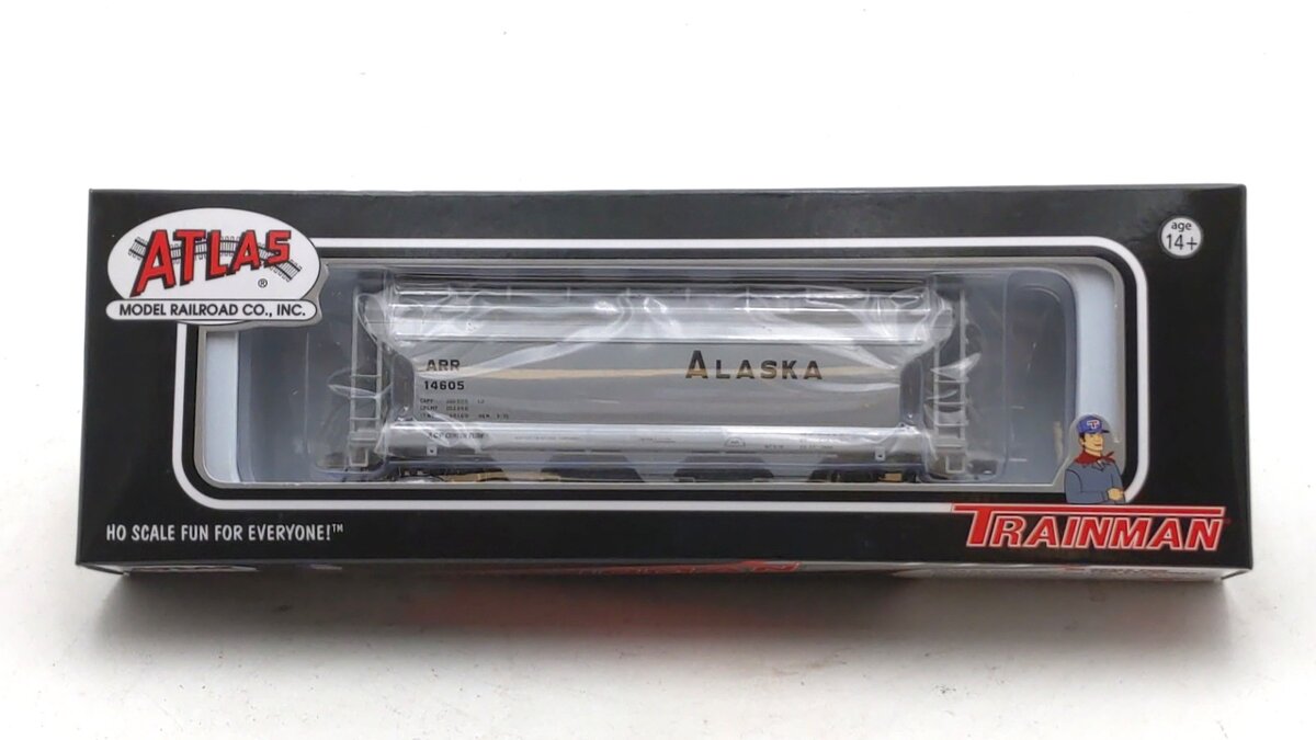 Atlas 20000467 HO Scale Alaska 3560 Centerflow Hopper #14605