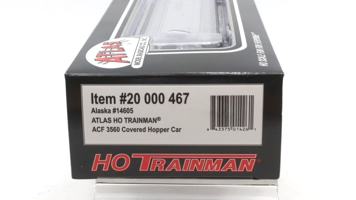 Atlas 20000467 HO Scale Alaska 3560 Centerflow Hopper #14605