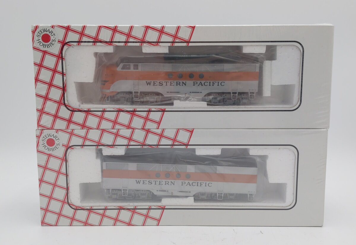 Stewart 5053 HO Western Pacific Diesel EMD FT A (Powered) B (Dummy) Set #911A-B