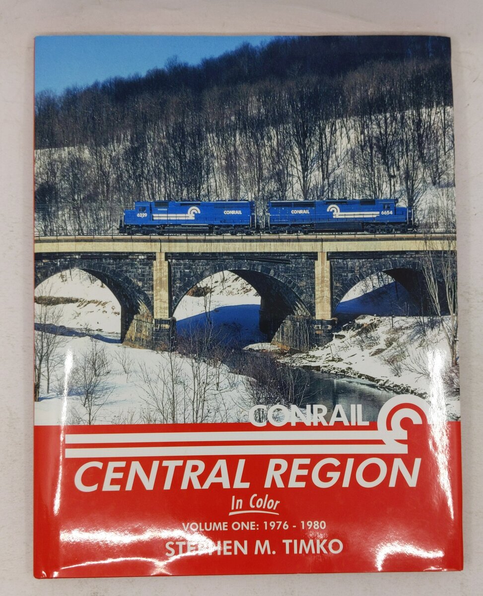 Conrail Central Region in Color Vol1 1976-80 Hardcover Book By Stephen M Timko EX