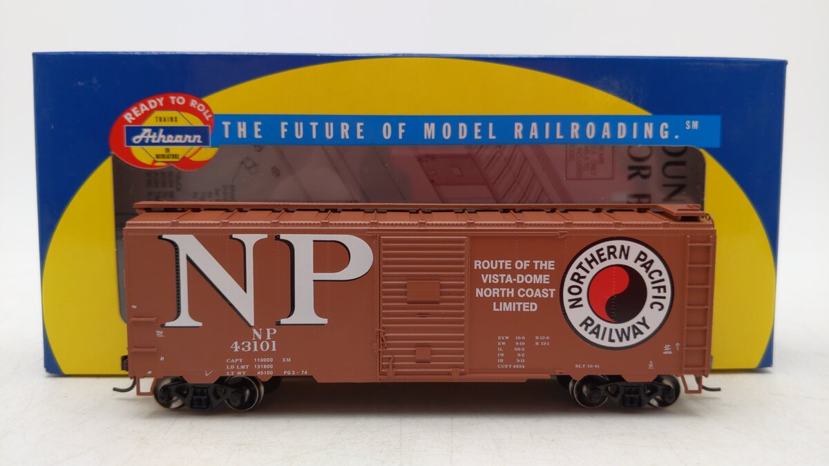 Athearn 70441 HO NP 40' Youngstown Door Boxcar #43101