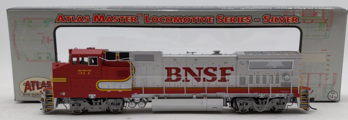 Atlas 7273 HO BNSF Warbonnet Dash 8-40BW Diesel Locomotive Standard DC #577