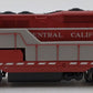 Atlas PSC--020 HO Classic Central California Traction GP-7 Locomotive Road # 60